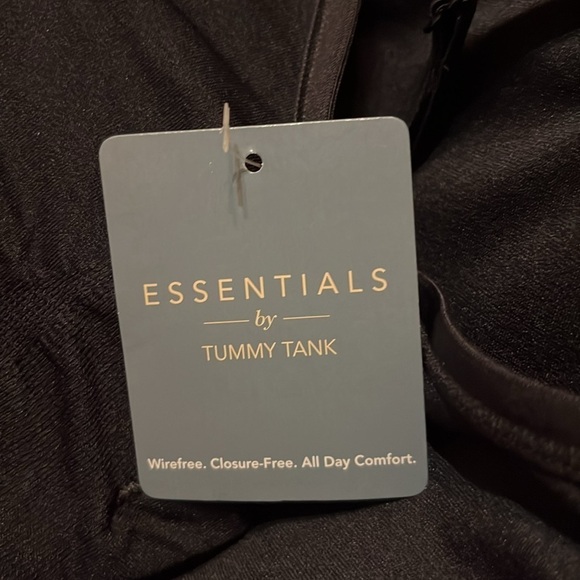 NWT Essentials by Tummy Tuck Seamless Comfort Wirefree Bralette w/Removable Pads - Picture 4 of 6